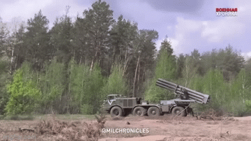 Video: Pháo phản lực BM-27 Uragan của Nga khai hỏa ở Ukraine