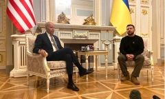 Tổng thống Mỹ Joe Biden bất ngờ tới Ukraine
