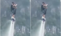 Sở Du lịch Ninh Bình thông tin vụ du khách, vận động viên flyboard chìm xuống hồ