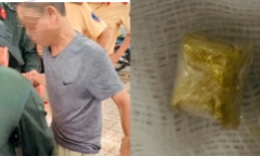 Gặp tổ công tác đặc biệt, nam tài xế nuốt “hàng nóng” nhằm phi tang