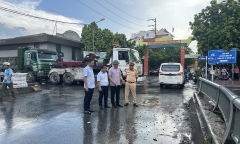 Thăm hỏi, hỗ trợ gia đình các nạn nhân tử vong trong vụ TNGT ở Hoài Đức