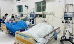 Đốt than sưởi ấm suốt đêm, người phụ nữ tổn thương não