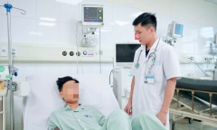 Chạy đua với thời gian cứu bệnh nhân bị thang máy kẹp vào cổ hơn 2 phút, hôn mê sâu, suy tuần hoàn