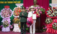Thượng tá Nguyễn Viết Hoàng giữ chức Phó giám đốc Công an TP.Huế