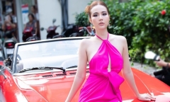 Phan Minh Huyền quyến rũ, kiêu sa bên Đình Tú