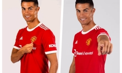 Hình ảnh đầu tiên của Ronaldo trong mẫu áo đấu MU ở mùa giải mới