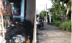 Nghi án chồng khóa cửa, phóng hỏa đốt nhà 4 người thương vong: Gia đình thuộc diện khó khăn