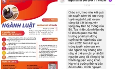 ĐH Sư phạm kỹ thuật TP.HCM hủy kết quả trúng tuyển, dừng tuyển sinh ngành luật: Trưởng phòng đào tạo nói gì?
