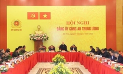 Tổng Bí thư Nguyễn Phú Trọng dự Hội nghị Đảng ủy Công an Trung ương