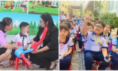 Muôn vàn sắc thái trong ngày đầu tựu trường của học sinh lớp 1 tại TP.HCM