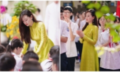 Cô giáo Hà thành xinh đẹp khiến dân tình 