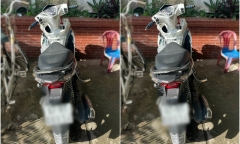 Vụ trộm cắp hy hữu: Tên trộm cuỗm xe của người vợ, đi xin tiền chồng để đổ xăng