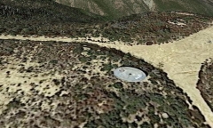 Google Earth bắt được hình ảnh UFO xuất hiện gần biệt thự của Hoàng tử Harry 