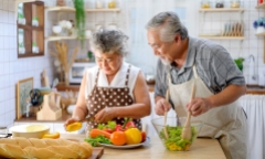 Dinh dưỡng lành mạnh ở độ tuổi 50 và 60