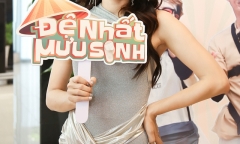 Nhan sắc cam thường của Miko Lan Trinh gây chú ý khi lẻ bóng tại sự kiện