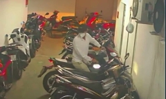 Bắt giữ đối tượng đột nhập hầm chung cư trộm xe máy, ngang nhiên rao bán trên mạng