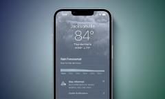Cách kiểm tra lượng mưa ngay trên iPhone