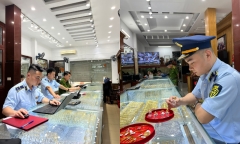 Thanh Hóa: Tạm giữ 27 trang sức màu vàng, bạc có dấu hiệu giả mạo nhãn hiệu