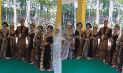 Người đàn ông cưới một lúc 8 vợ, biểu cảm tươi rói khiến dư luận bán tín bán nghi