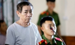 Tuyên án cụ ông 70 tuổi vung trận 