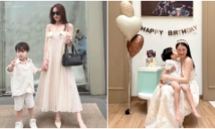Hòa Minzy buồn bã tiết lộ con trai cùng bố sang Úc