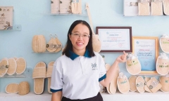 Xơ mướp Việt Nam- Hành trình từ ruộng ra biển lớn