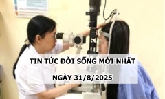 Tin tức đời sống 31/8: Cô gái trẻ bị loét giác mạc, nguyên nhân liên quan đến kính áp tròng