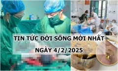 Tin tức đời sống 4/2: Bé trai chào đời trong túi ối, 80.000 ca mới có một