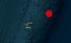 Động đất 7,1 độ richter gần Tonga, cảnh báo nguy cơ sóng thần