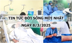 Tin tức đời sống 8/3: Phẫu thuật giữa đêm khuya cứu người phụ nữ bị xuất huyết não