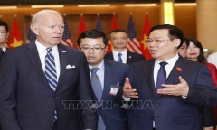 Tổng thống Hoa Kỳ Joe Biden kết thúc tốt đẹp chuyến thăm cấp Nhà nước tới Việt Nam