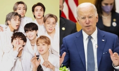 Nhóm nhạc BTS đến Nhà Trắng để gặp Tổng thống Joe Biden