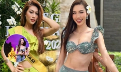 Thùy Tiên - Thiên Ân trình diễn catwalk đẳng cấp tại Bali