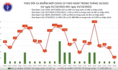 Ngày 23/10: Ghi nhận 158 ca mắc COVID-19 mới, thấp nhất trong gần 1 năm qua