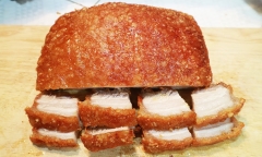 Cách làm thịt quay giòn bì cực đơn giản tại nhà