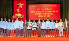 Hải Phòng chi hơn 3,2 tỷ đồng thưởng riêng cho 98 học sinh đoạt giải học sinh giỏi quốc gia