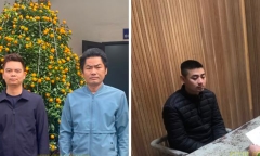 Đốt pháo trái phép, 3 người đàn ông bị khởi tố bắt tạm giam