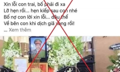 Sự thật thông tin Thiếu tá công an tử vong khi chống dịch COVID-19 ở Bắc Giang