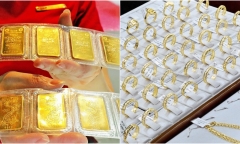 Giá vàng hôm nay mới nhất 7/11: Giá vàng miếng SJC tiếp tục giảm