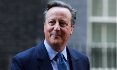 Cựu Thủ tướng Anh David Cameron làm Bộ trưởng Ngoại giao
