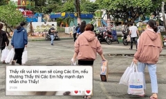 Tin nhắn bất ngờ của thầy giáo giữa mùa dịch khiến sinh viên không khỏi rưng rưng nước mắt
