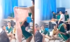 Màn ảo thuật có 1-0-2 của cô giáo khiến học sinh la hét, dân mạng được phen cười thích thú