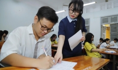 Kỳ thi thử tốt nghiệp THPT tại TP.HCM: Có em bị 1 điểm môn Văn, có môn chỉ 1 thí sinh đăng ký thi