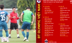 HLV Hoàng Anh Tuấn chốt danh sách ĐT Olympic Việt Nam dự ASIAD 19
