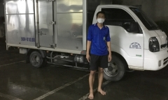Tài xế dùng xe 