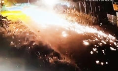Nam thanh niên lái ôtô kéo lê xe máy của công an hơn 2 km khai gì?