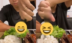 Thanh niên hào hứng khoe bí kíp giảm cân, hành động đúng nghĩa đen khiến dân mạng cười nghiêng ngả