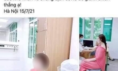 Phó GĐ BV Xanh Pôn lên tiếng vụ Á hậu doanh nhân khoe được tiêm vaccine ngừa COVID-19 nhờ quen “người anh”