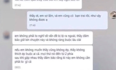 Xôn xao vụ giảng viên bị tố 