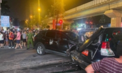Tài xế ôtô Santa Fe trong vụ tai nạn liên hoàn ở Hà Nội âm tính với ma túy và cồn